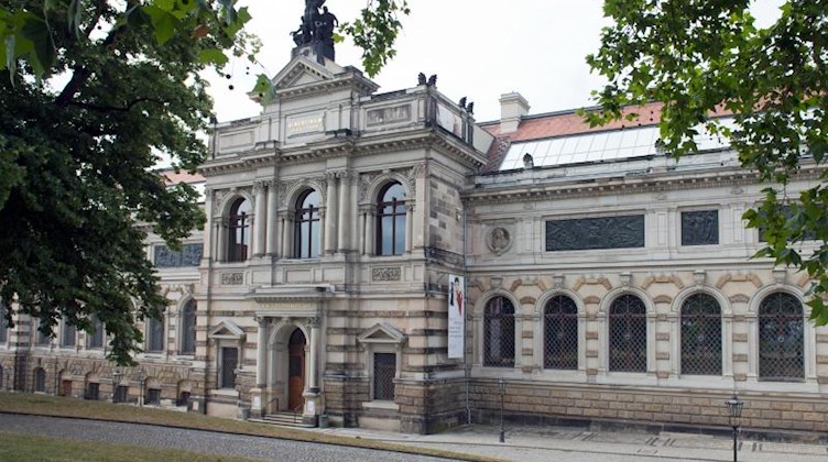 Das Albertinum in Dresden. Foto: Arno Burgi/zb/dpa/Archivbild
