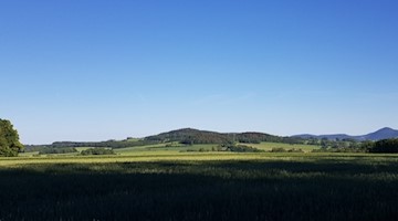 Blick ins Zittauer Gebirge / Oberlausitz