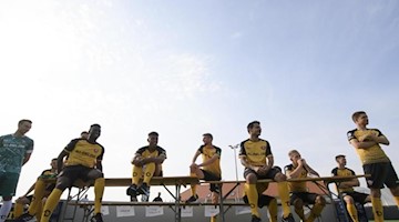 Fußball-Drittligist Dynamo Dresden hat sein Trainingslager im thüringischen Heilbad Heiligenstadt bezogen. Foto: Robert Michael/dpa/Archivbild