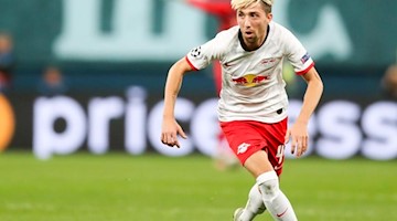 Leipzigs Spieler Kevin Kampl während eines Spiels. Foto: Jan Woitas/dpa-Zentralbild/dpa/Archivbild