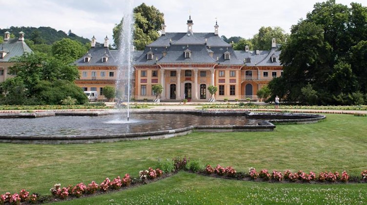 Das Bergpalais im Schloss und Park Pillnitz. Foto: Sebastian Kahnert/dpa-Zentralbild/dpa/archiv