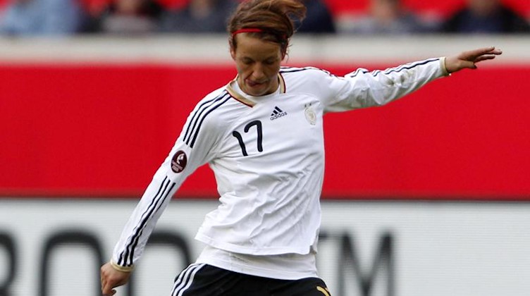 Die ehemalige deutsche Fußball-Nationalspielerin Viola Odebrecht. Foto: picture alliance / dpa/Archivbild