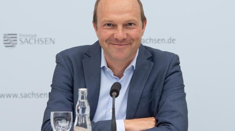 Wolfram Günther (Bündnis90/Die Grünen), Umweltminister von Sachsen. Foto: Sebastian Kahnert/dpa-Zentralbild/dpa/Archivbild