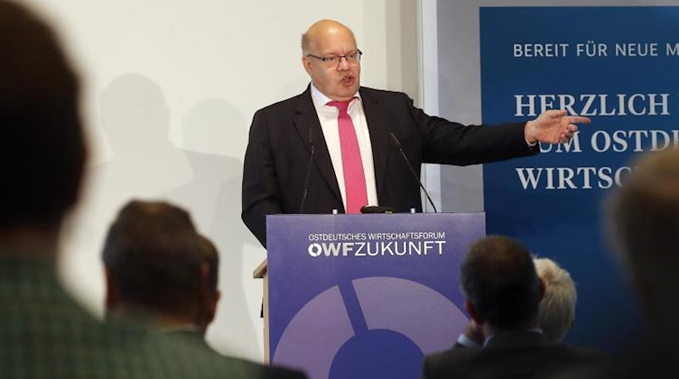Peter Altmaier (CDU), Bundeswirtschaftsminister. Foto: Wolfgang Kumm/dpa