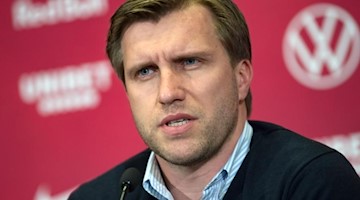 Markus Krösche, Sportdirektor von RB Leipzig. Foto: Hendrik Schmidt/dpa-Zentralbild/dpa/Archiv