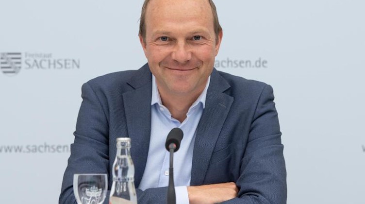 Wolfram Günther (Bündnis90/Die Grünen), Landwirtschaftsminister von Sachsen. Foto: Sebastian Kahnert/dpa-Zentralbild/dpa/Archiv