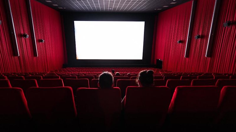 Besucher sitzen in einem Kinosaal. Foto: Robert Michael/dpa-Zentralbild/dpa/Symbolbild