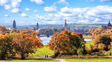 Dresden Frühherbst, Blick auf Altstadt (Bild: Hessbeck Fotografie)