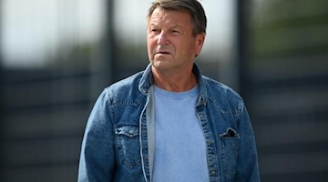 Dynamos ehemaliger Spieler Hans-Jürgen «Dixie» Dörner. Foto: Robert Michael/dpa-Zentralbild/dpa/Archivbild