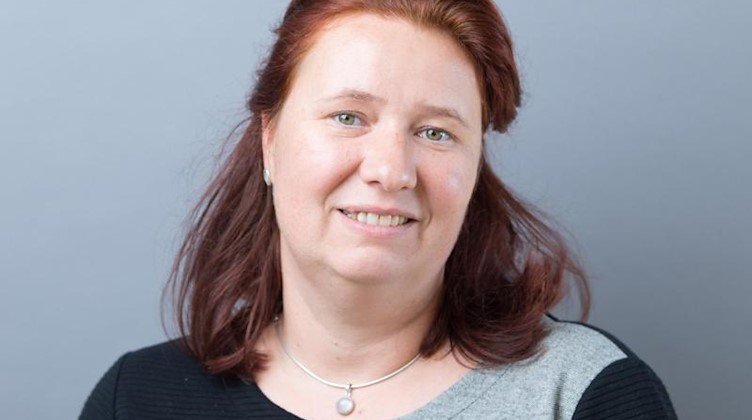 Kathleen Kuhfuß (Grüne), Abgeordnete im sächsischen Landtag. Foto: Sebastian Kahnert/dpa-Zentralbild/ZB/Archivbild