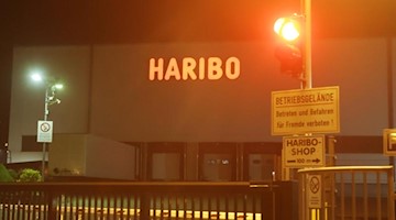 Das Haribo-Werk in Wilkau-Haßlau. Foto: Bodo Schackow/dpa-Zentralbild/dpa/Archivbild