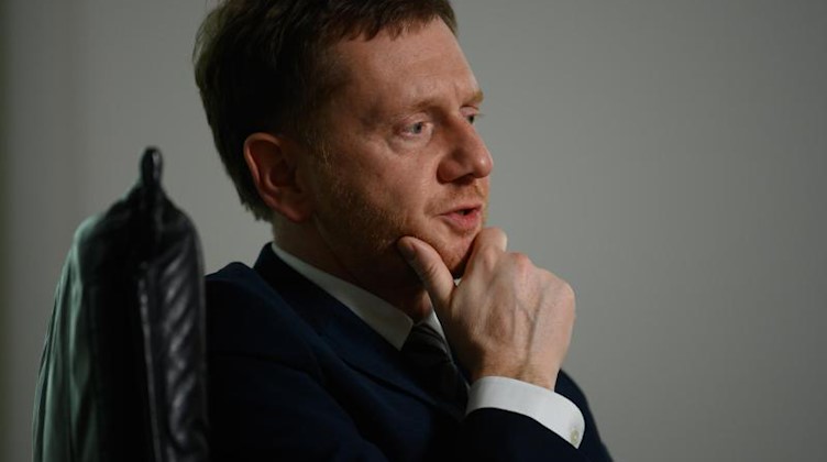 Kretschmer: Leugnung von Pandemie nur schwer auszuhalten