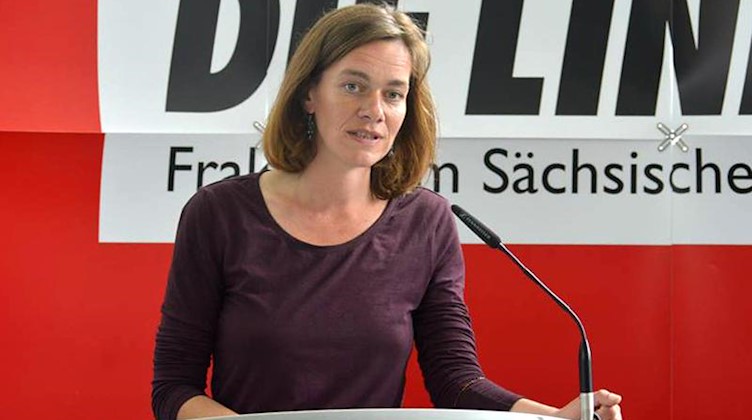 Juliane Nagel, Abgeordnete der Fraktion Die Linke im sächsischen Landtag. Foto: Fraktion Die Linke/dpa/Archivbild