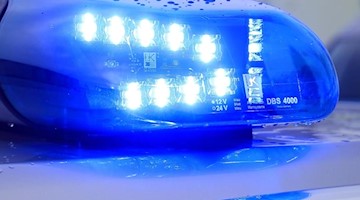 Ein Blaulicht leuchtet auf dem Dach eines Streifenwagens. Foto: Jens Wolf/dpa-Zentralbild/dpa/Symbolbild