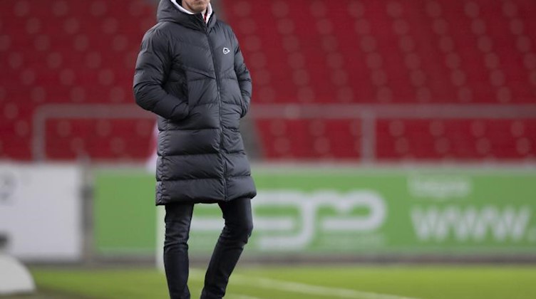 Leipzigs Trainer Julian Nagelsmann. Foto: Tom Weller/dpa/Archivbild
