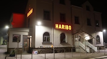 Das Haribo-Werksgelände in Wilkau-Haßlau. Foto: Bodo Schackow/dpa-Zentralbild/dpa/Archivbild