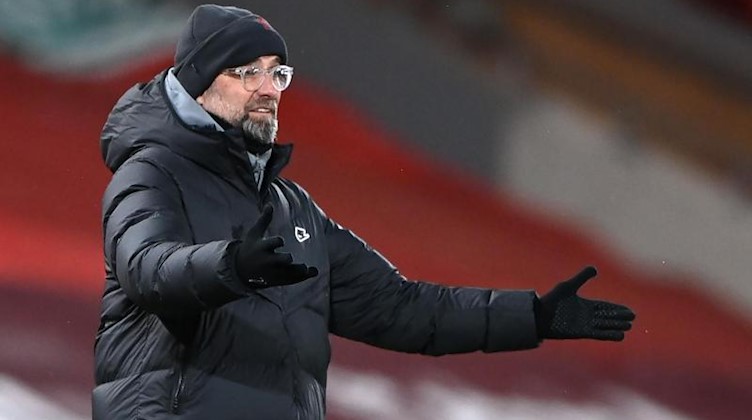 Jürgen Klopp, Trainer vom FC Liverpool. Foto: Laurence Griffiths/PA Wire/dpa
