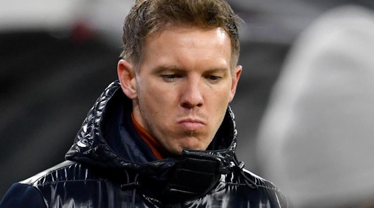 Trainer Julian Nagelsmann von Leipzig. Foto: Marton Monus/dpa/Archivbild