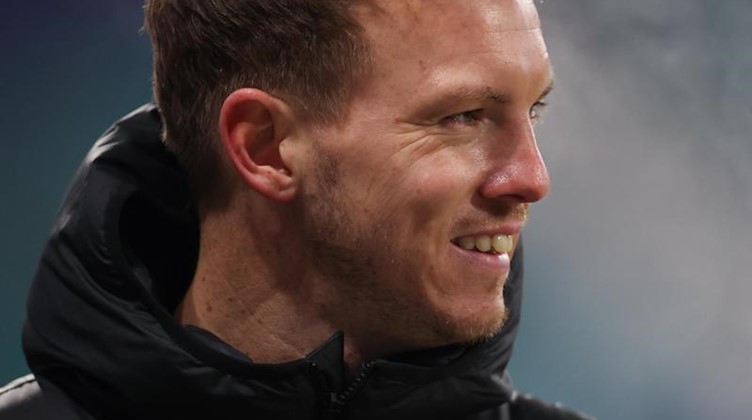 Leipzigs Trainer Julian Nagelsmann. Foto: Jan Woitas/dpa-Zentralbild/dpa/Archivbild