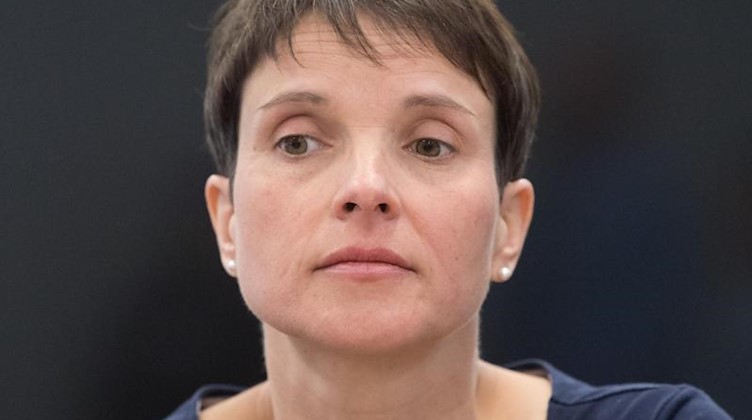Frauke Petry, frühere Bundesvorsitzende der AfD. Foto: Sebastian Kahnert/zb/dpa/Archivbild