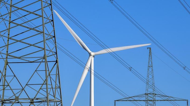 Eine Windenergieanlage. Foto: Patrick Pleul/dpa-Zentralbild/dpa
