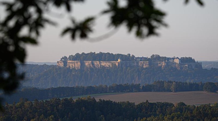 Blick auf die Festung Königstein. Foto: Robert Michael/dpa-Zentralbild/dpa/Archivbild