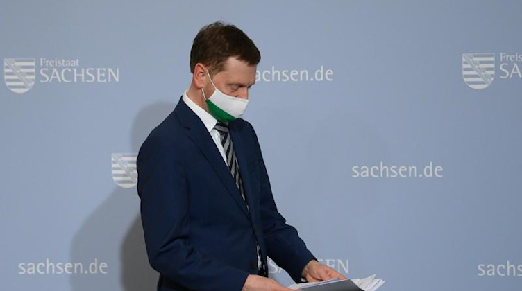 Michael Kretschmer, der Ministerpräsident von Sachsen. Foto: Robert Michael/dpa-Zentralbild/dpa/Archivbild