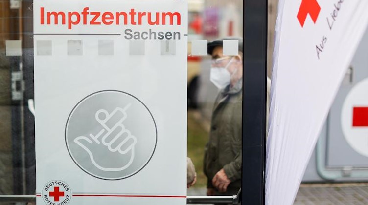 Impfzentrum in Plauen. Foto: Jan Woitas/dpa-Zentralbild/dpa