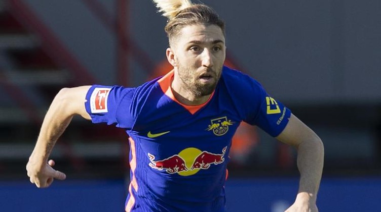 Leipzigs Kevin Kampl in Aktion. Foto: Tom Weller/dpa/Archivbild