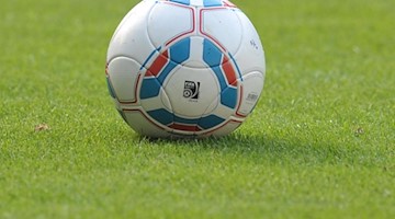 Ein Fußball liegt auf dem Spielfeld. Foto: picture alliance/dpa/Symbolbild