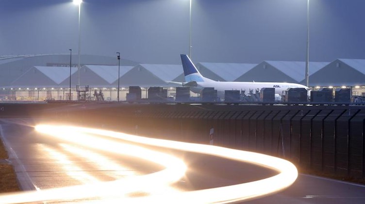 Der Flughafen in Leipzig/Halle. Foto: Jan Woitas/dpa-Zentralbild/dpa/Archivbild