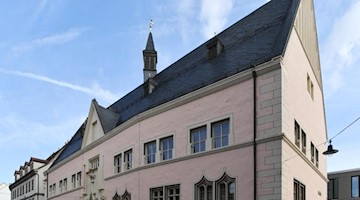 Im Landeskirchenamt findet die neue Landessynode der Evangelischen Kirche in Mitteldeutschland (EKM) statt. Foto: Martin Schutt/dpa-Zentralbild/dpa/Archivbild
