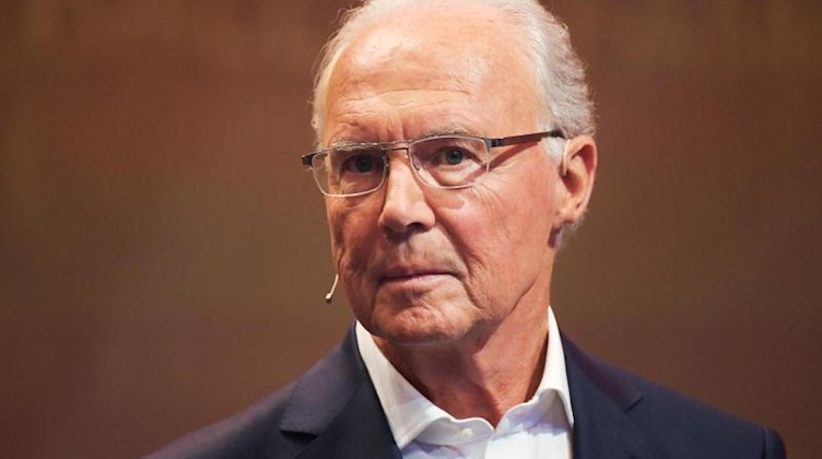 Franz Beckenbauer, ehemaliger Fußballspieler. Foto: Ina Fassbender/dpa/Archivbild