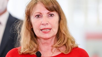 Petra Köpping (SPD), Gesundheitsministerin von Sachsen, spricht. Foto: Jan Woitas/dpa-Zentralbild/dpa