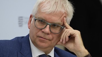 Hartmut Vorjohann (CDU), Finanzminister von Sachsen. Foto: Robert Michael/dpa-Zentralbild/dpa