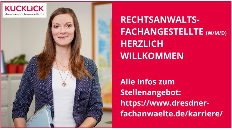 Rechtsanwaltsfachangestellte HERZLICH WILLKOMMEN