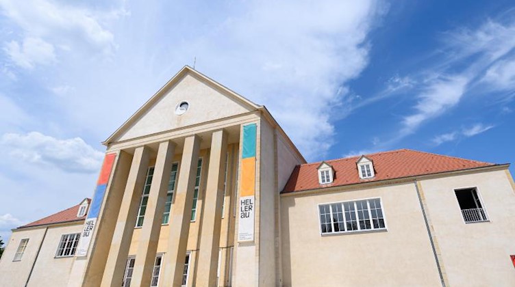 Blick auf das Festspielhaus Hellerau. Foto: Robert Michael/dpa-Zentralbild/ZB/Archivbild