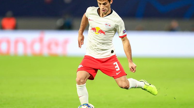 Leipzigs Spieler Marcelo Saracchi am Ball. Foto: Jan Woitas/dpa-Zentralbild/dpa/Archivbild