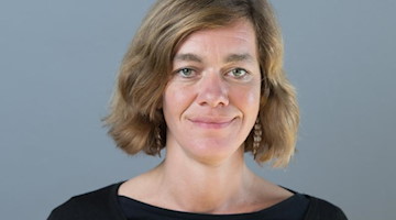 Die Politikerin Juliane Nagel (Die Linke). Foto: Sebastian Kahnert/dpa-Zentralbild/dpa