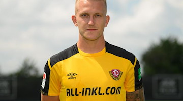 Luka Stor, Mittelstürmer bei Dynamo Dresden. Foto: Robert Michael/dpa-Zentralbild/dpa/Archivbild