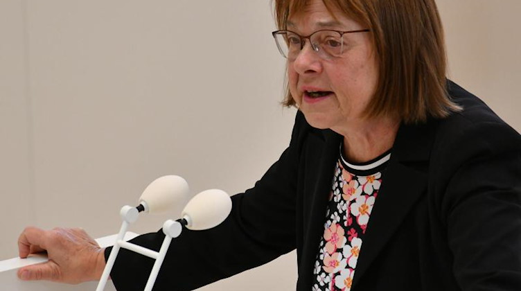 Ursula Nonnemacher (Bündnis90/Die Grünen), Ministerin für Verbraucherschutz. Foto: Bernd Settnik/dpa-Zentralbild/dpa
