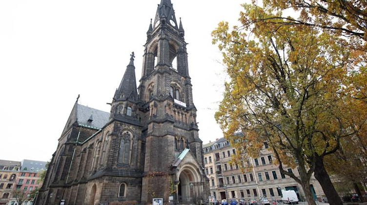 Die Martin-Luther-Kirche. Foto: Sebastian Kahnert/dpa-Zentralbild/dpa/Archivbild