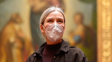 Marion Ackermann, Generaldirektorin der Staatlichen Kunstsammlungen. / Foto: Robert Michael/dpa-Zentralbild/dpa