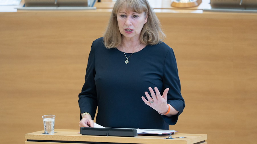 Petra Köpping (SPD), Sozialministerin von Sachsen. / Foto: Sebastian Kahnert/dpa-Zentralbild/dpa