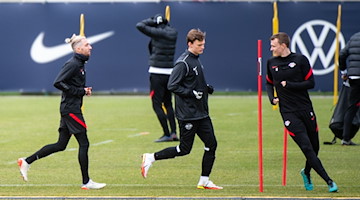 Abschlusstraining RB Leipzig. / Foto: Christian Modla/dpa