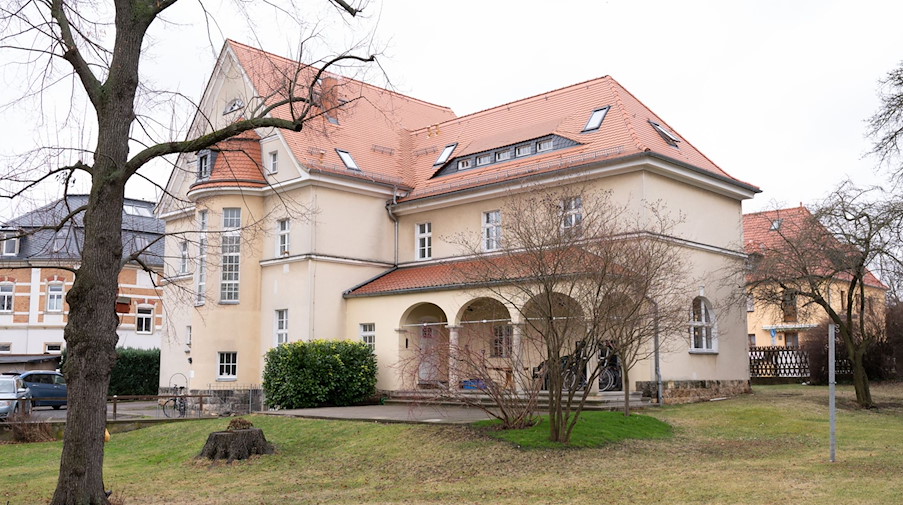 Die Einrichtung für den Vollzug in offenen Formen des Vereins für soziale Rechtspflege (VSR). / Foto: Sebastian Kahnert/dpa-Zentralbild/dpa