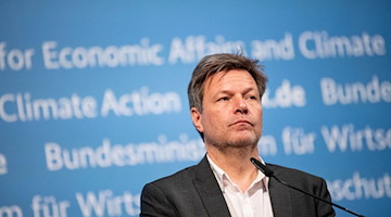 Robert Habeck (Bündnis 90/Die Grünen), Bundesminister für Wirtschaft und Klimaschutz. / Foto: Fabian Sommer/dpa