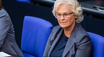 Christine Lambrecht (SPD), Bundesverteidigungsministerin. / Foto: Christophe Gateau/dpa/Archivbild