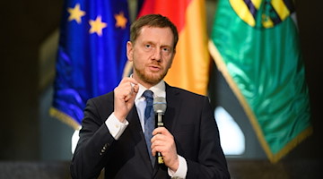 Michael Kretschmer (CDU), Ministerpräsident von Sachsen. / Foto: Robert Michael/DPA-Zentralbild/dpa/Archivbild