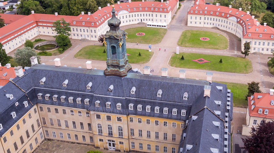 Blick auf Schloss Hubertusburg. / Foto: Jan Woitas/zb/dpa/Archivbild